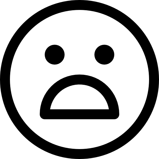 Surprised feelings emoji emoticons icon