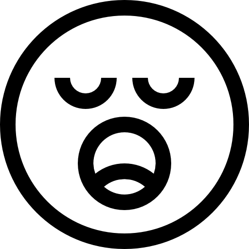 Surprised feelings surprised smileys icon