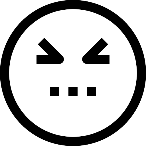 Angry angry smileys interface icon