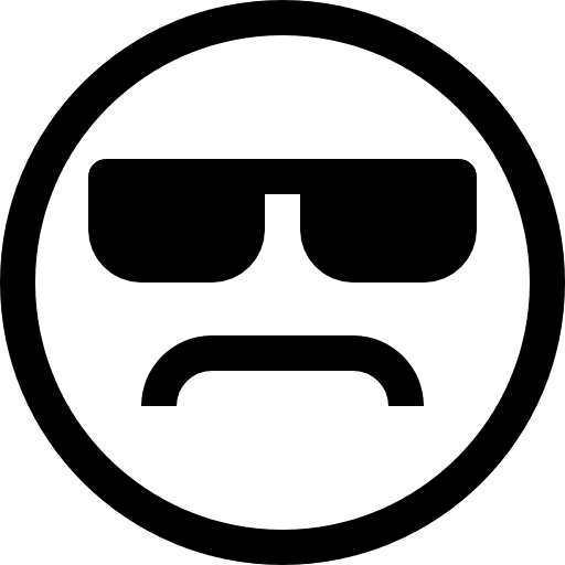 Cool cool smileys emoticons icon