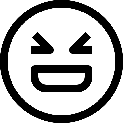 Happy faces anger angry icon