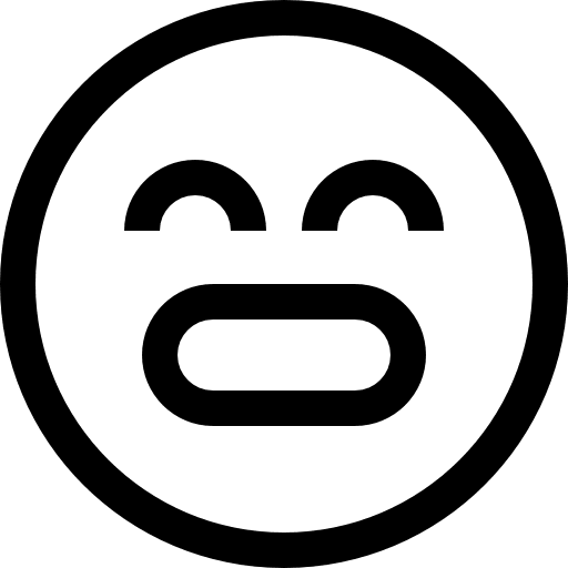 Surprised emoji emoticons smileys icon