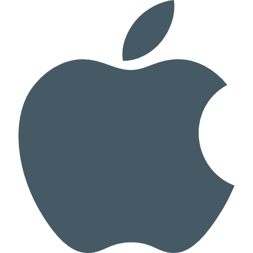 Apple brand logo logotype icon