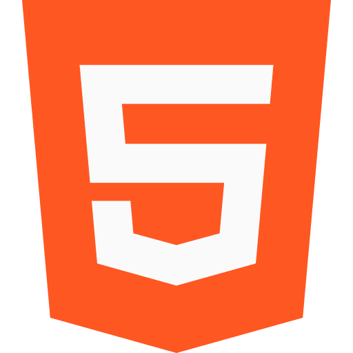 Html 5 social media brands and logotypes html 5 icon