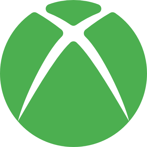 Xbox game console gaming logotype icon