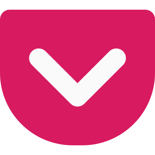 Pocket brand logo pocket icon