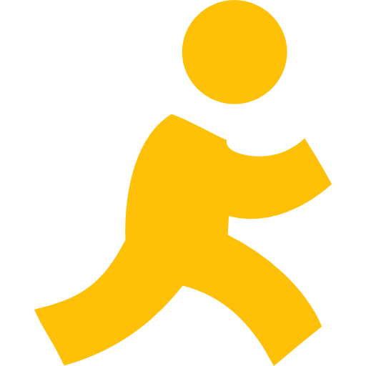 Aim program logo social media icon