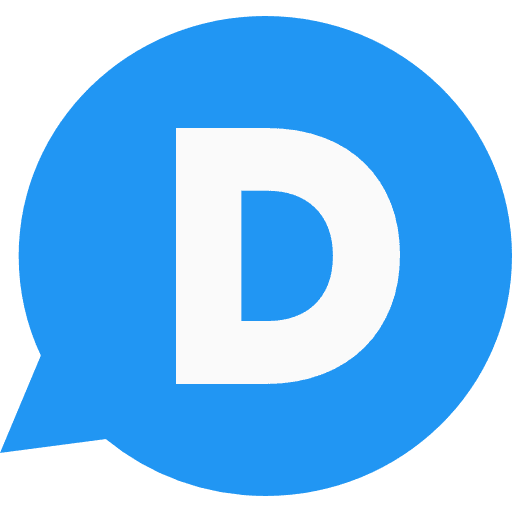 Disqus logotype logo social media icon