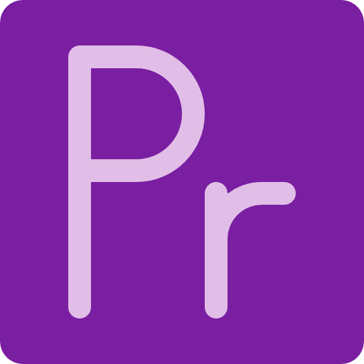 Premiere interface edition brands and logotypes icon