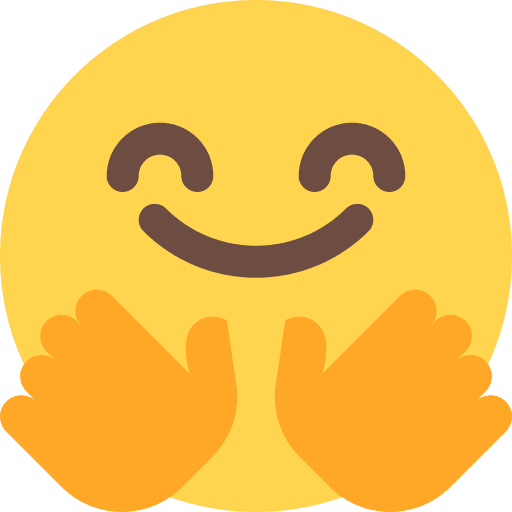 Hug hug emoticons emoji icon