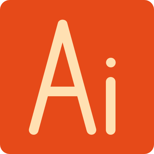 Illustrator design tool button adobe icon