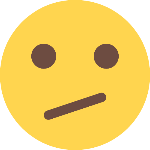 Confused smileys confused emoji icon