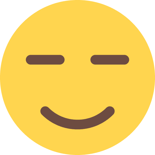 Relax emoji relax feelings icon
