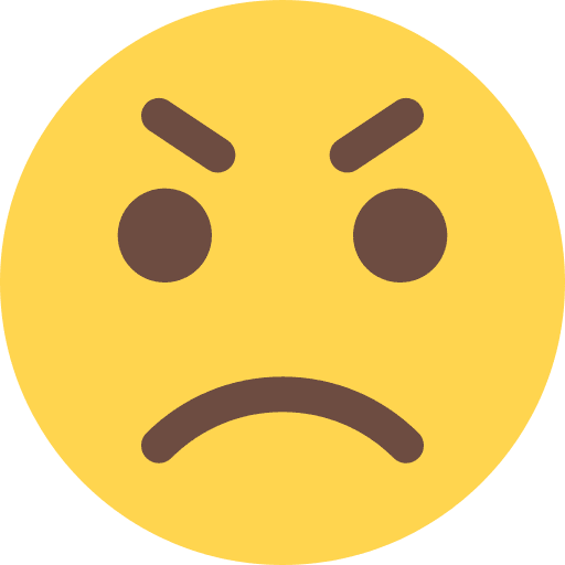 Anger emoji feelings anger icon