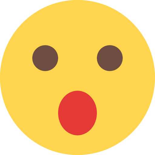 Shock smiley feelings smileys icon