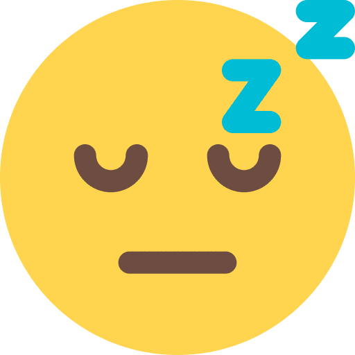Sleeping sleeping smiley smileys icon