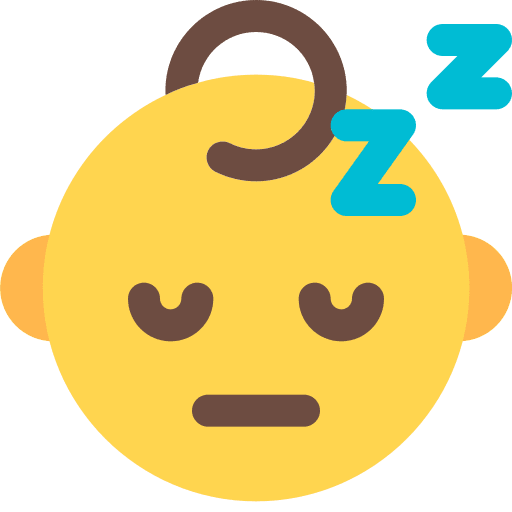 Sleeping smileys emoji emoticons icon