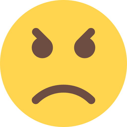 Angry emoji feelings emoticons icon