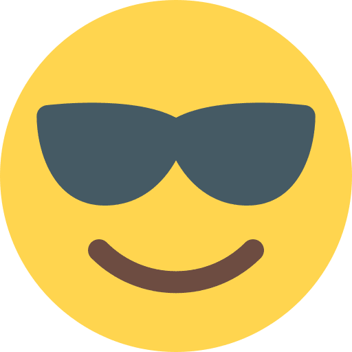 Cool feelings emoticons smiley icon