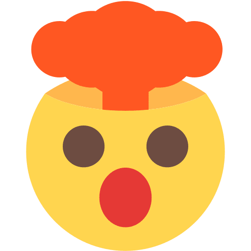 Exploding emoji smileys exploding icon