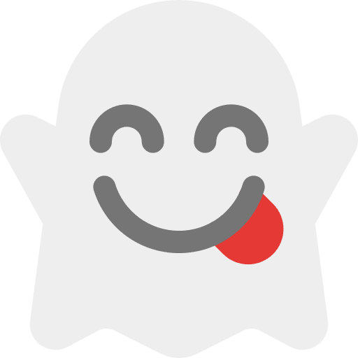 Ghost emoji smile smileys icon