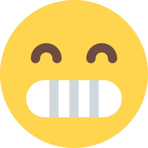 Grinning feelings emoticons smileys icon