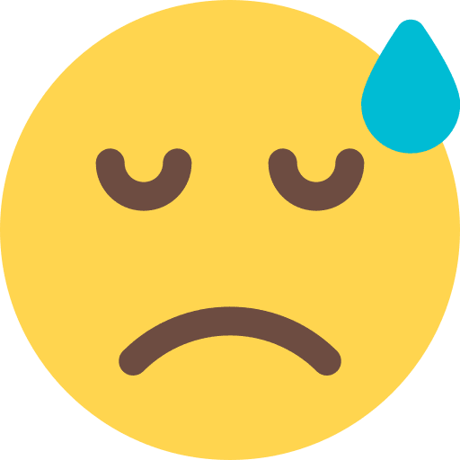 Sad emoji smiley sad icon