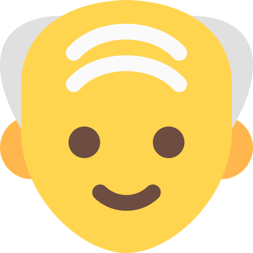 Grandfather smiley grandfather emoji icon