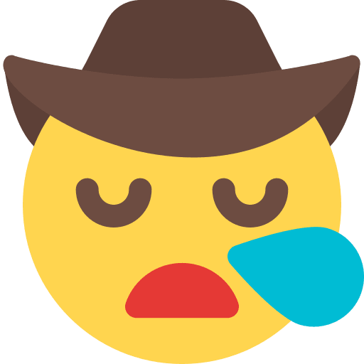 Cowboy feelings emoticons cowboy icon
