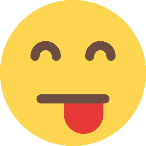 Tongue feelings emoji yummy icon