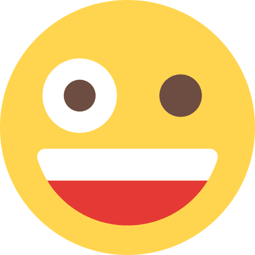 Zany smiley feelings zany icon