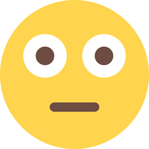 Flushed emoticons smileys emoji icon