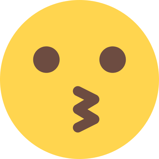 Kiss smileys smiley emoji icon