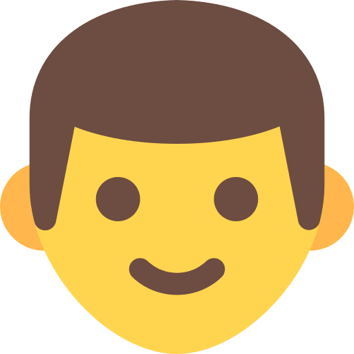 Man emoticons smiley emoji icon