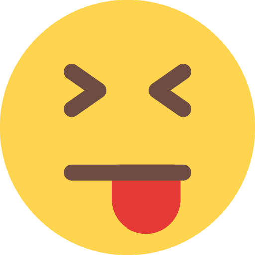 Mocking smiley mocking emoji icon