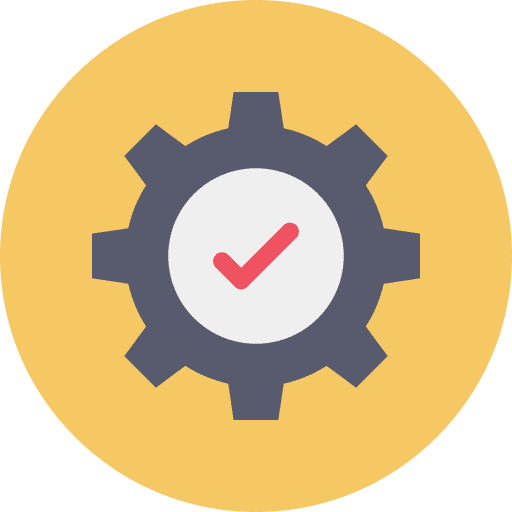 Setting process ui setting icon