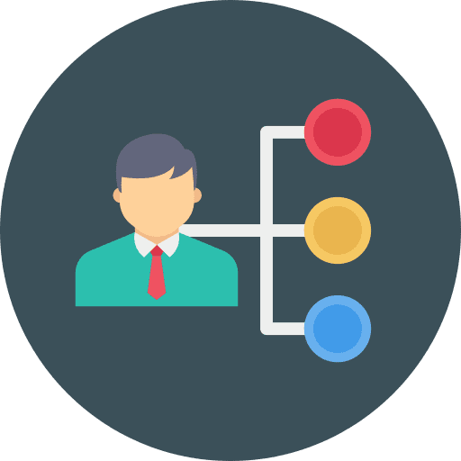 Avatar plan user business and finance icon