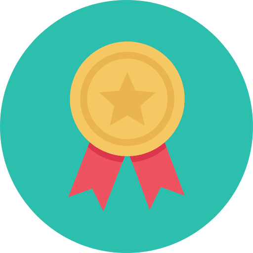 Badge rosette winner honors icon