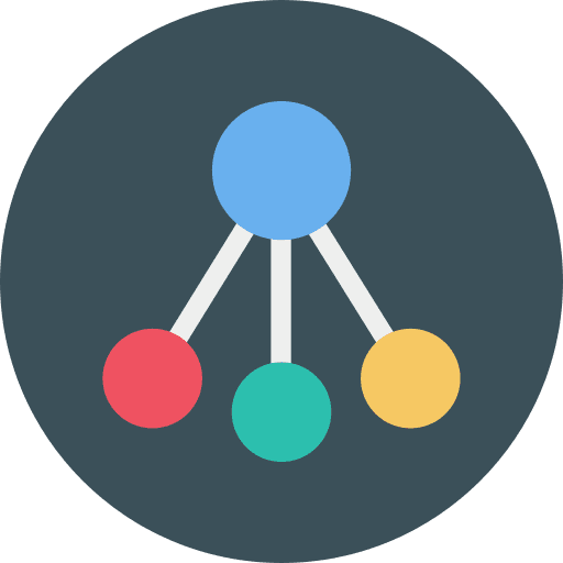 Flowchart business and finance flowchart diagram icon