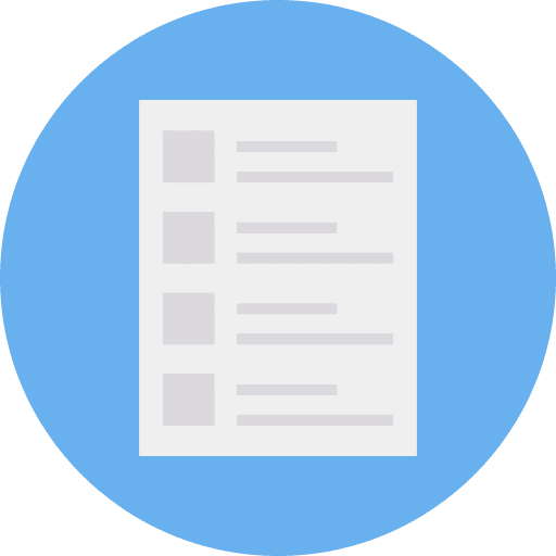 Page page paper files and folders icon