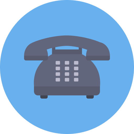 Telephone phone electronics call icon