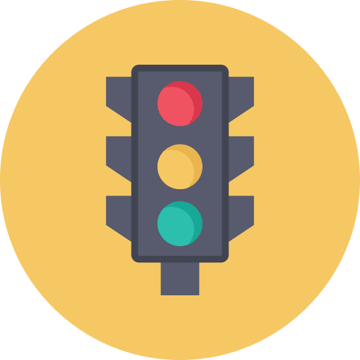 Traffic light traffic light signaling traffic sign icon