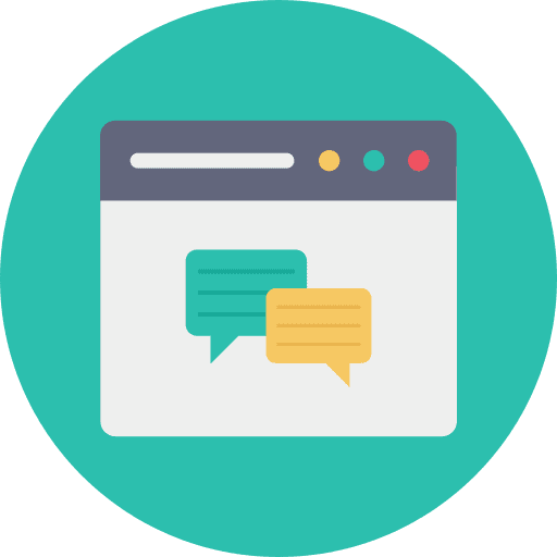 Web browser communications web browser seo and web icon