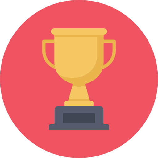 Cup sports and competition cup award icon