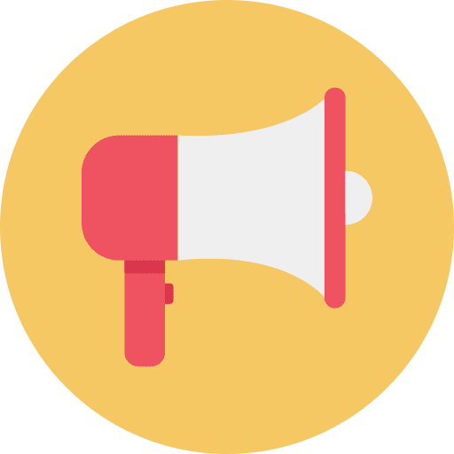 Megaphone mega advertising megaphone icon