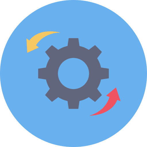 Cogwheel ui cogwheel management icon