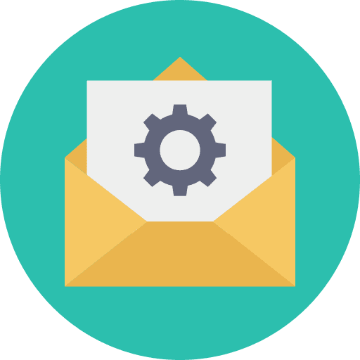 Mail mail postcard communications icon