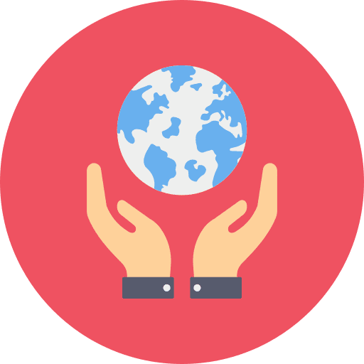 World earth hands and gestures world icon