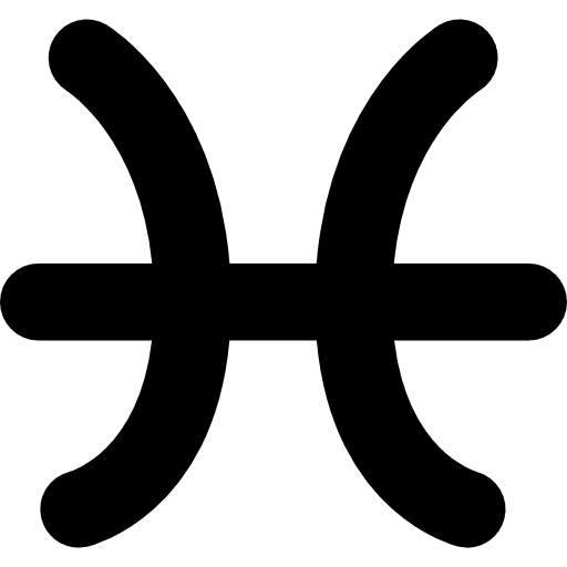 Pisces astrological sign zodiac pack signs pisces icon