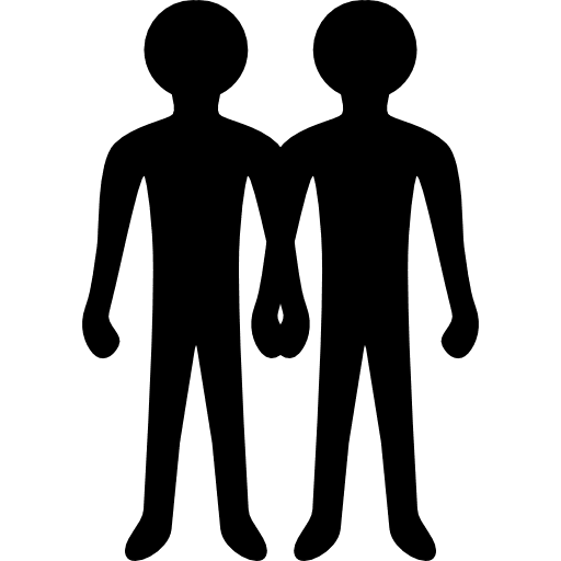 Gemini male twins zodiac sign symbol male zodiac pack twins icon